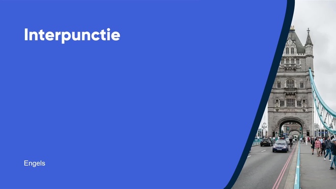 Interpunctie