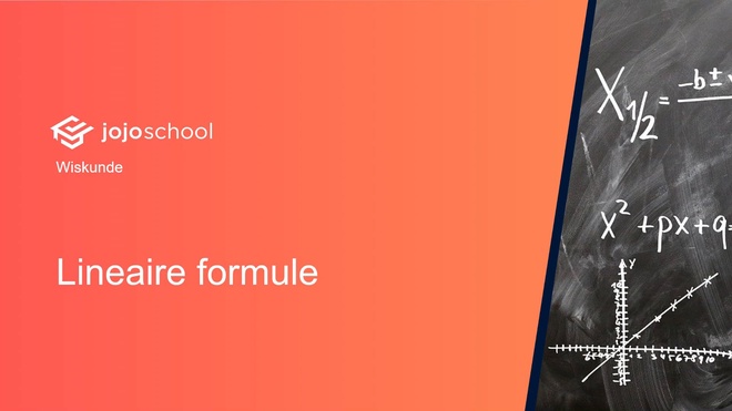 Lineaire formule