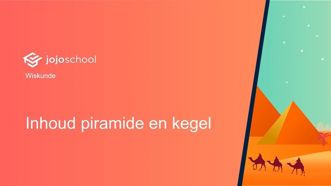Inhoud piramide en kegel