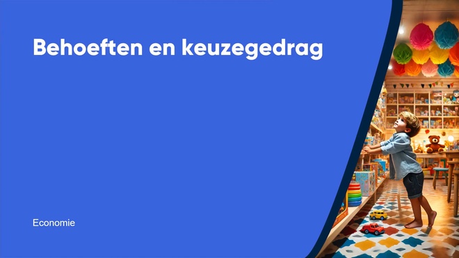Behoeften en keuzegedrag