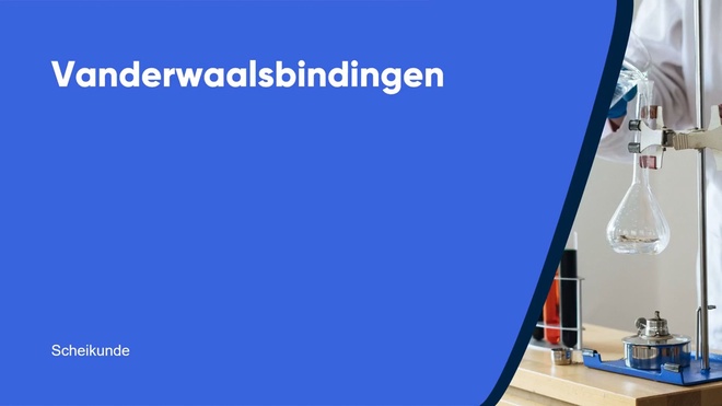 Vanderwaalsbindingen
