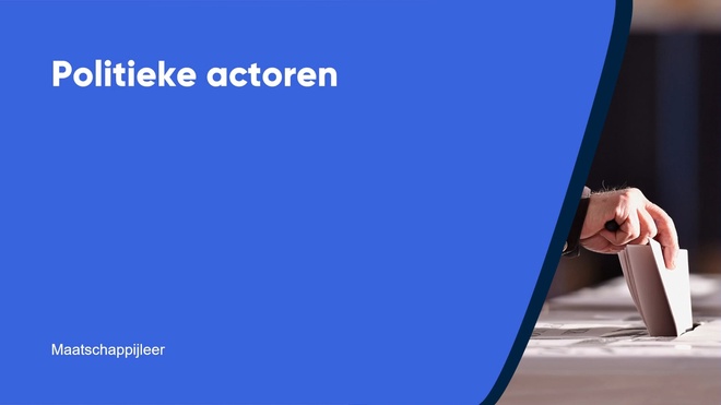 Politieke actoren