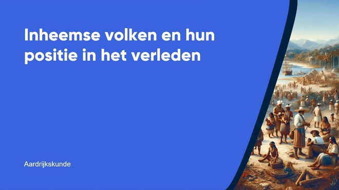 Inheemse volken en hun positie in het verleden