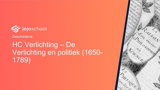 De Verlichting en politiek