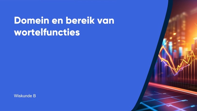 Domein en bereik van wortelfuncties