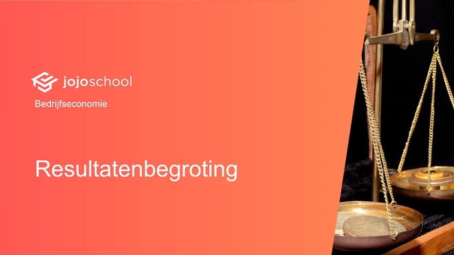 Resultatenbegroting