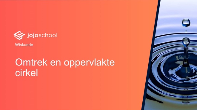 Omtrek en oppervlakte cirkel
