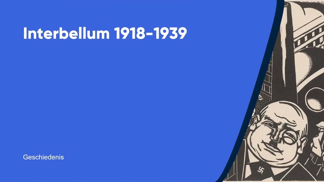 Interbellum 1918 - 1939