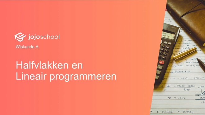 Halfvlakken en Lineair programmeren