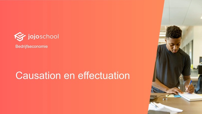 Causation en effectuation