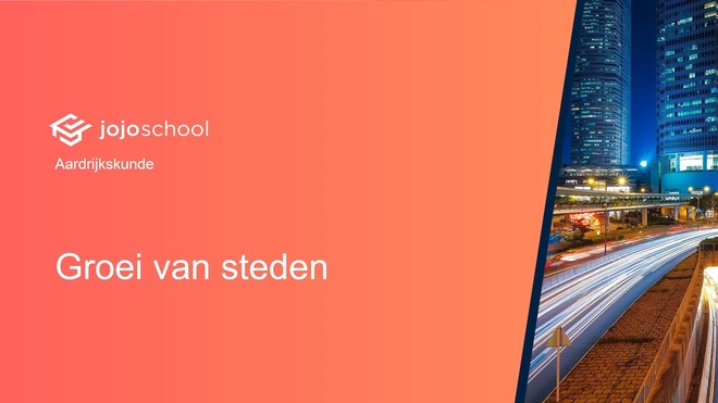 Groei van steden