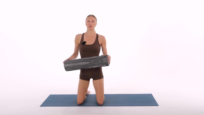 День 4: Вытяжение и укрепление с роллом для Пилатеса