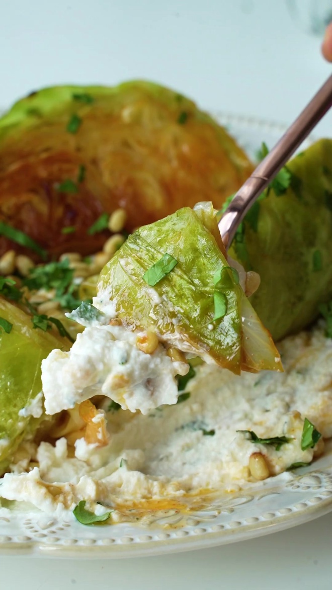 Закуска из Рикотты и капусты