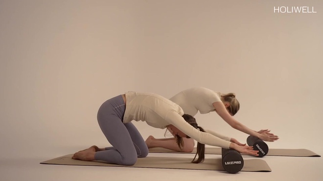 Тренировка с роллом: глубокое расслабление