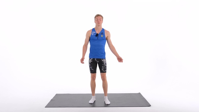 День 1: Осанка и подвижность:  зарядка для плечевого пояса и позвоночника