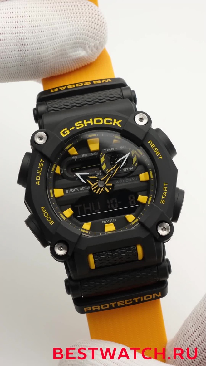 Часы Мужские Casio G-Shock Original GA-900A-1A9ER — видео