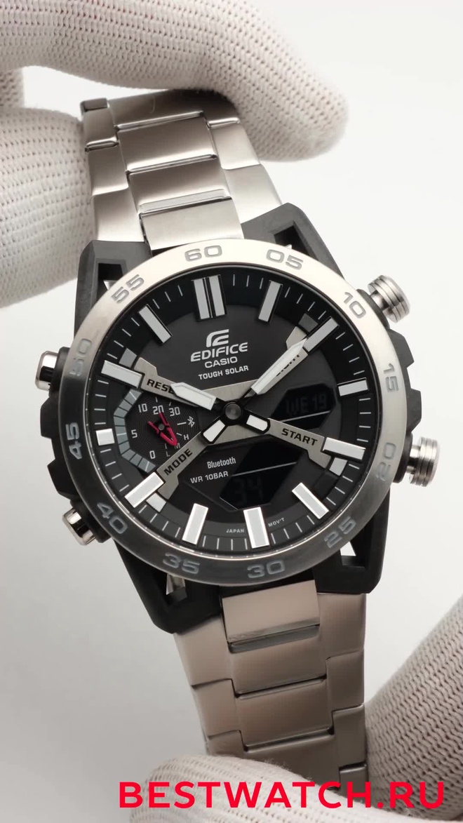 Часы Мужские Casio Edifice ECB-2000D-1A — видео