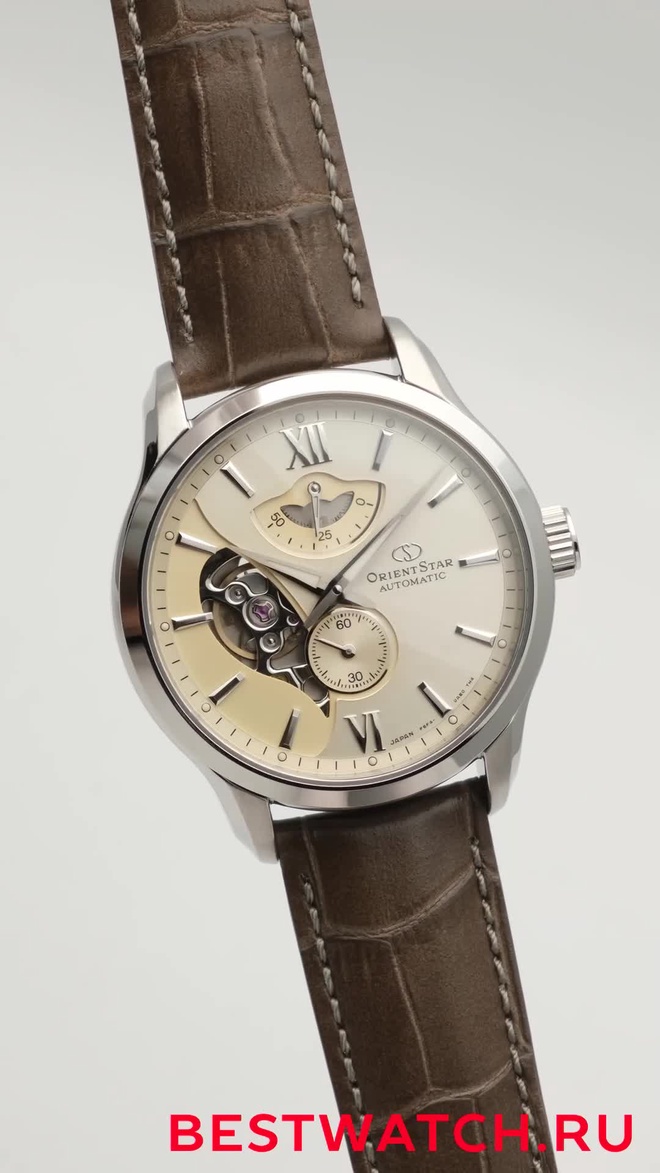 Часы Мужские Orient Orient Star Contemporary Semi Skeleton RE-AV0B10G — видео