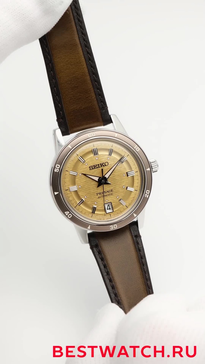 Часы Мужские Seiko Presage SRPL75J1 — видео