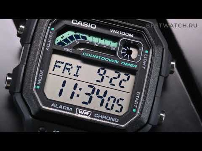 casio WS-1600H-8A