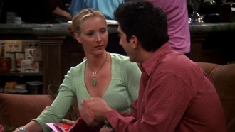 Друзья S06E02. Эпизод, в котором Росс обнимает Рэйчел