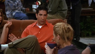 Друзья S03E07. Эпизод с кроватью в виде гоночного автомобиля