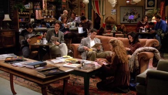 Друзья S01E12. Эпизод с дюжиной лазаний