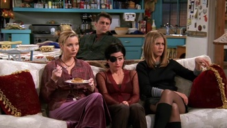 Друзья S04E20. Эпизод со свадебными платьями