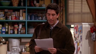 Друзья S06E18. Эпизод, в котором Росс назначает свидание студентке