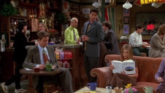 Друзья S04E05. Эпизод с новой подругой Джо