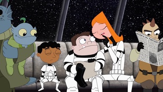 s04e32 Финес и Ферб — Звездные войны. Часть вторая