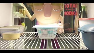 Love Death and Robots s01e06 When the Yogurt Took Over