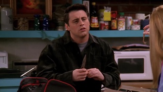 Друзья S04E14. Эпизод с грязным днем Джо