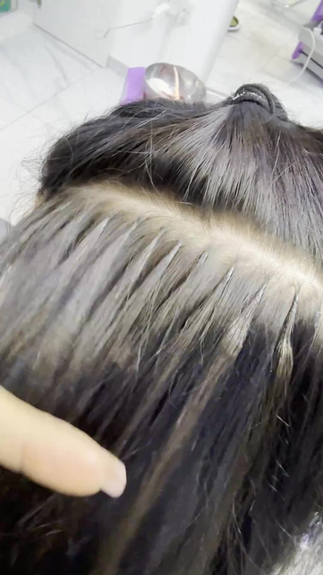 Safe Bio-Capsule Hair Extensions in Dubai