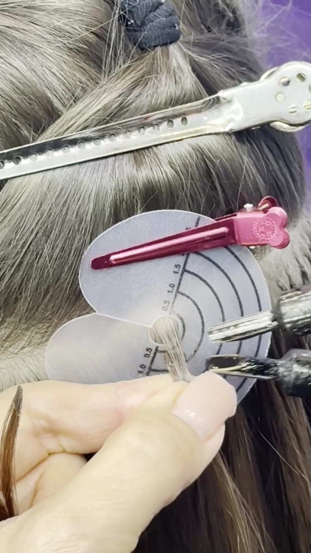 Master at Work: Hair Extensions in Dubai