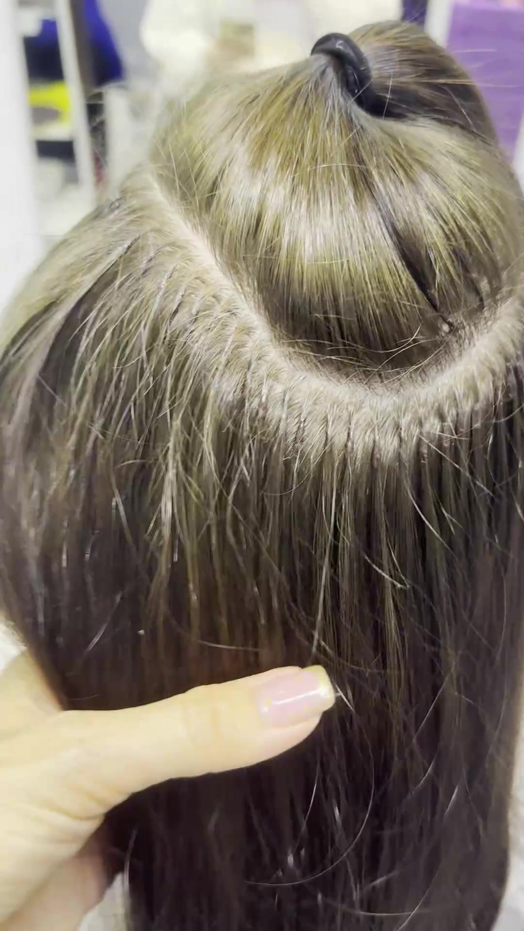 What Capsule Hair Extensions Look Like in Dubai