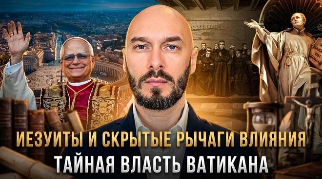 Постер к видео ТАЙНАЯ ВЛАСТЬ ВАТИКАНА | Ватикан, иезуиты и скрытые рычаги влияния | Николай Лилин