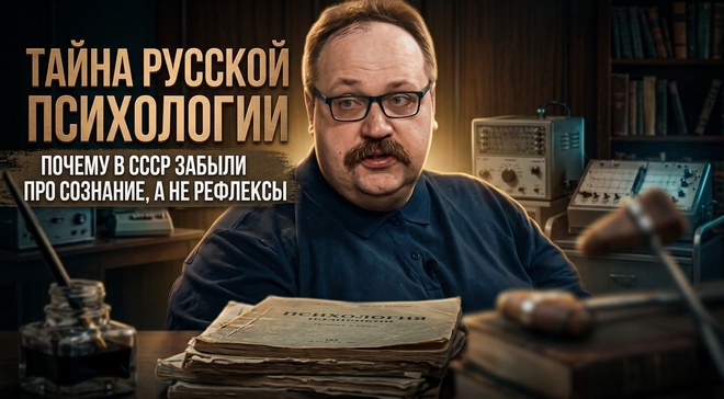 Постер к видео ТАЙНА РУССКОЙ ПСИХОЛОГИИ: почему в СССР забыли про сознание, а не рефлексы | Фёдор Лисицын