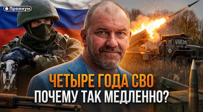 Постер к видео Четыре года СВО: Почему так медленно? | Александр Казаков
