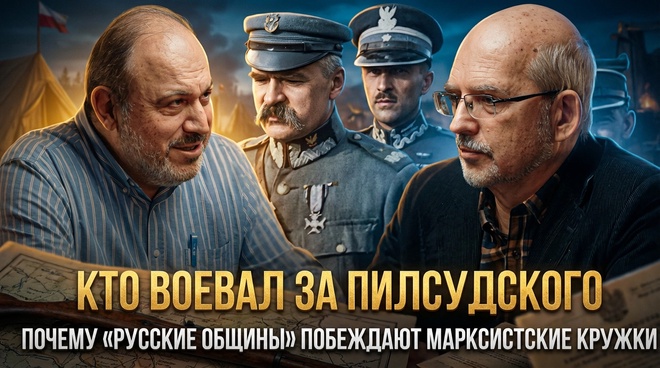 Постер к видео КТО ВОЕВАЛ ЗА ПИЛСУДСКОГО: как белые офицеры служили полякам | Александр Колпакиди, Сергей Перелыгин