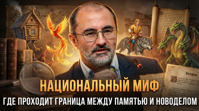 Постер к видео НАЦИОНАЛЬНЫЙ МИФ: Где проходит граница между памятью и новоделом | Вардан Багдасарян