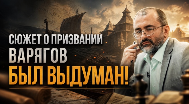 Постер к видео СЮЖЕТ О ПРИЗВАНИИ ВАРЯГОВ БЫЛ ВЫДУМАН! | Вардан Багдасарян
