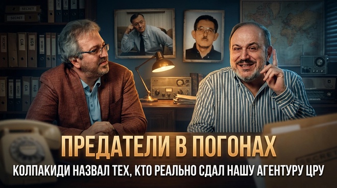 Постер к видео ПРЕДАТЕЛИ В ПОГОНАХ: Колпакиди назвал тех, кто реально сдал нашу агентуру ЦРУ | Александр Колпакиди