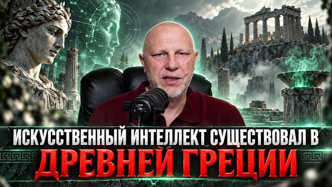 Постер к видео ИИ, древние цивилизации и тайные технологии прошлого | Сергей Добрышкин