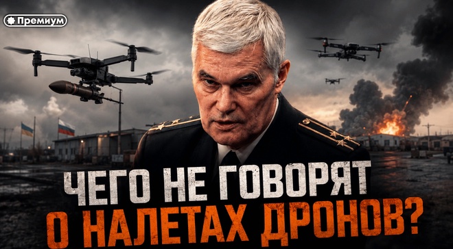 Постер к видео Константин Сивков | РАСКАЧКА РОССИИ! ЧЕГО НЕ ГОВОРЯТ О НАЛЕТАХ ДРОНОВ