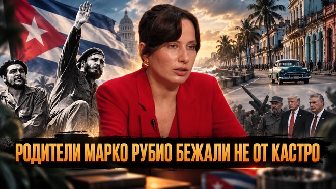 Постер к видео РОДИТЕЛИ МАРКО РУБИО БЕЖАЛИ НЕ ОТ КАСТРО | Елена Янчук