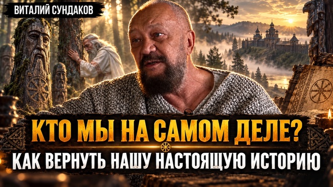 Постер к видео Кто мы на самом деле? КАК ВЕРНУТЬ НАШУ НАСТОЯЩУЮ ИСТОРИЮ | Виталий Сундаков
