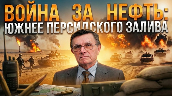 Постер к видео Война за нефть: южнее Персидского залива | Вячеслав Матузов
