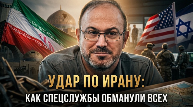 Постер к видео Удар по Ирану: Как спецслужбы Израиля и США обманули всех | Александр Колпакиди