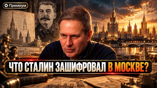 Постер к видео Александр Артамонов | ЧТО СТАЛИН ЗАШИФРОВАЛ В МОСКВЕ? | Неочевидная история